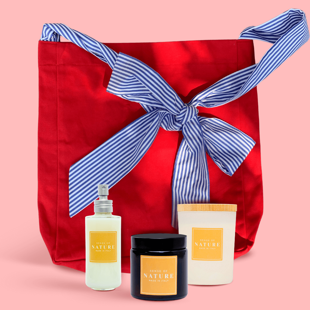 Imagine totbag rosu Gift&Go Bag Bloom (Marmuse x Sense Of Nature) - imagine 1